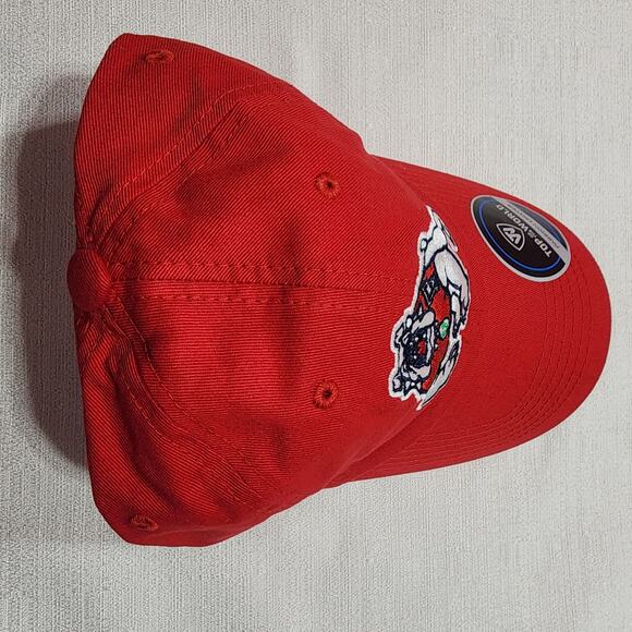 Fresno state bulldogs red hat adjustable strap - Picture 3 of 6